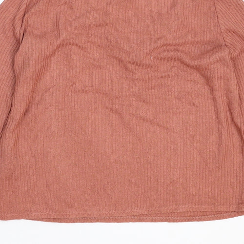 Divided Womens Beige  Knit Pullover Jumper Size XS