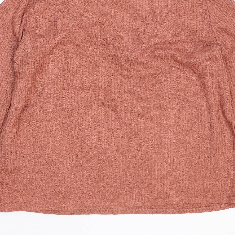 Divided Womens Beige  Knit Pullover Jumper Size XS