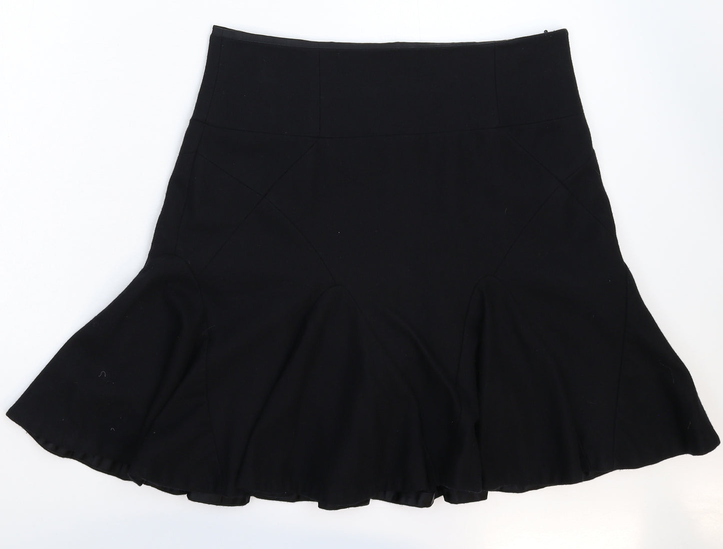 Coast Womens Black   Flare Skirt Size 32 in
