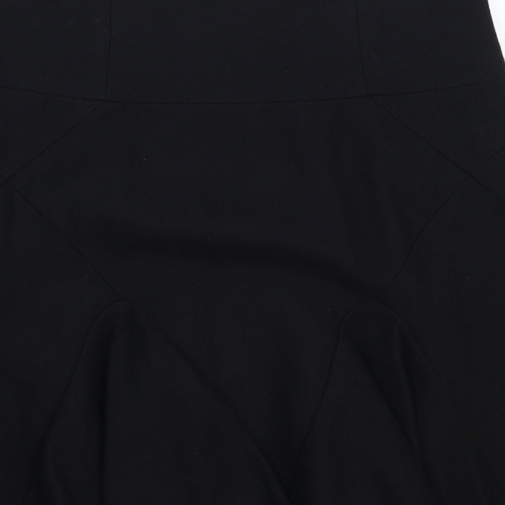 Coast Womens Black   Flare Skirt Size 32 in