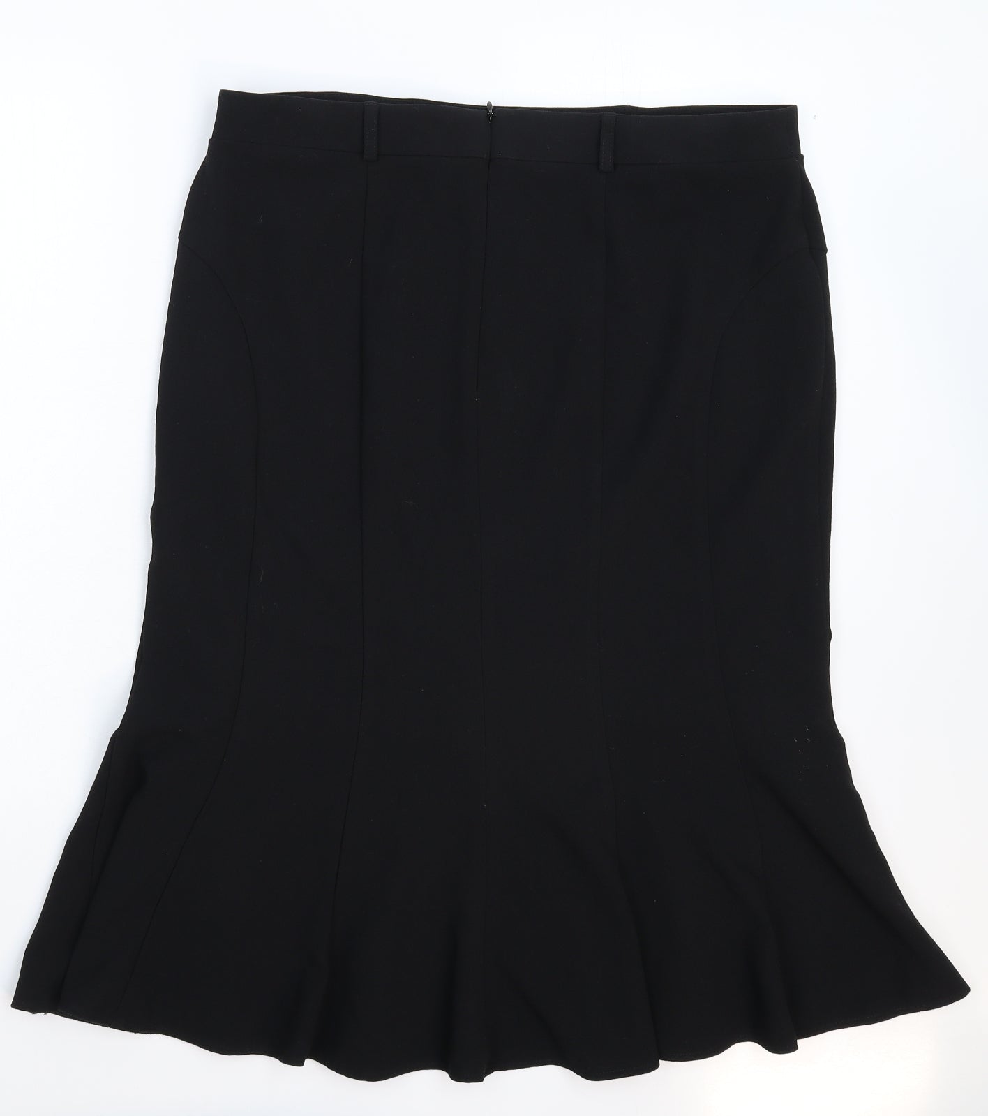 Marks and Spencer Womens Black   Flare Skirt Size 16