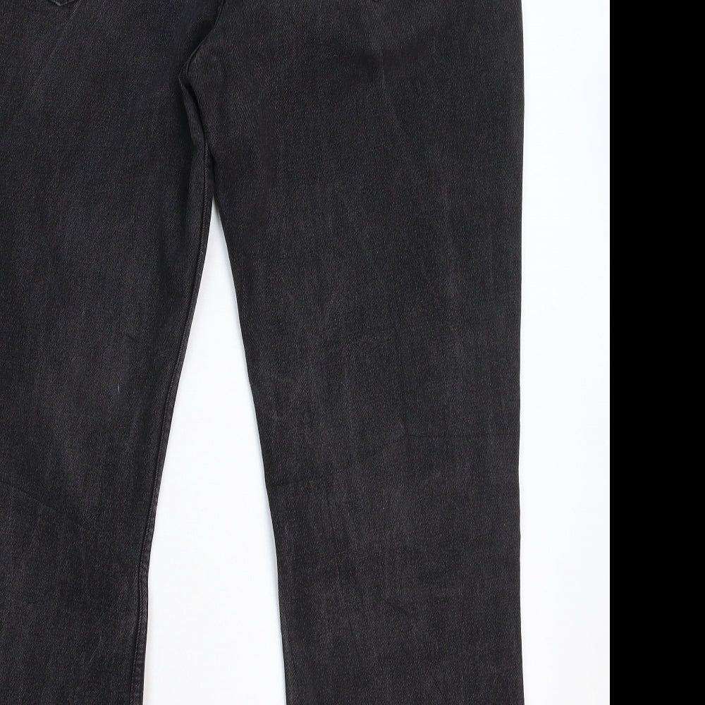 Originals Mens Black  Denim Straight Jeans Size 36 L29 in