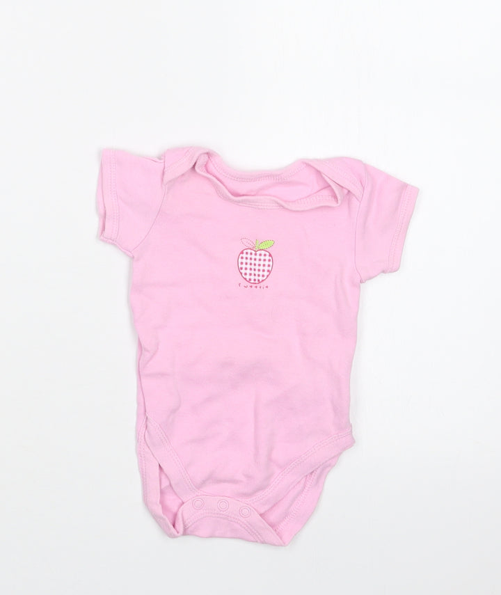 Earlydays Girls Pink Babygrow One-Piece Size 0-3 Months