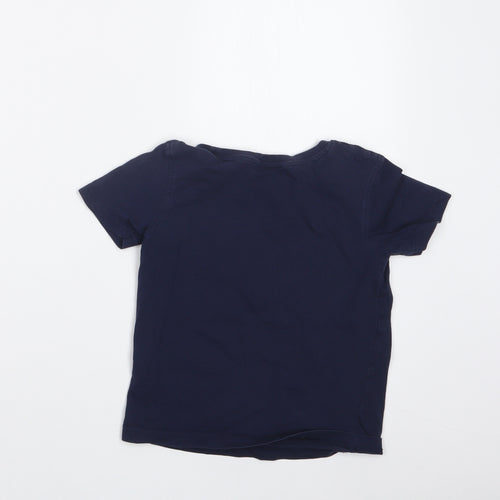 George Boys Blue   Basic T-Shirt Size 4-5 Years