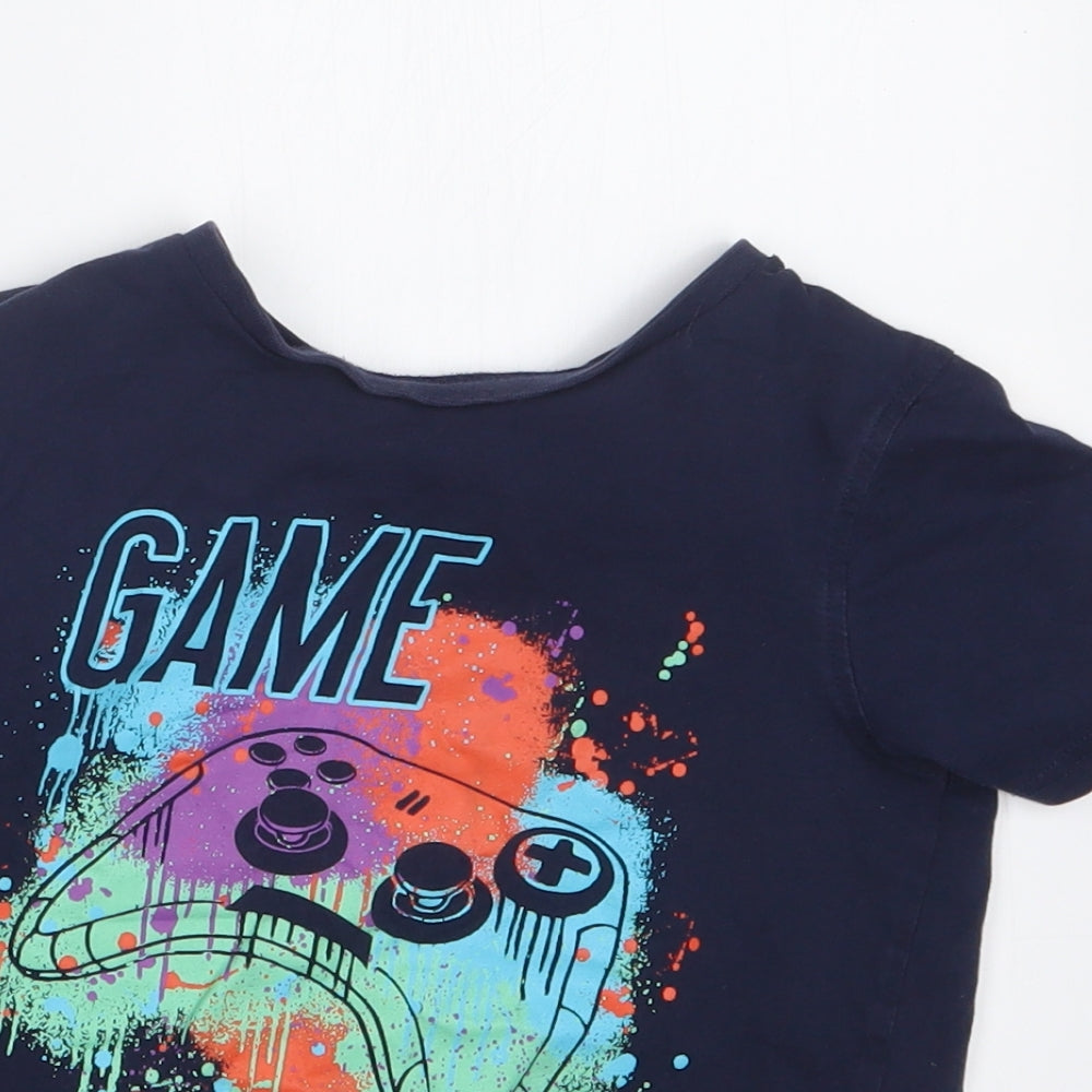 George Boys Blue   Basic T-Shirt Size 4-5 Years