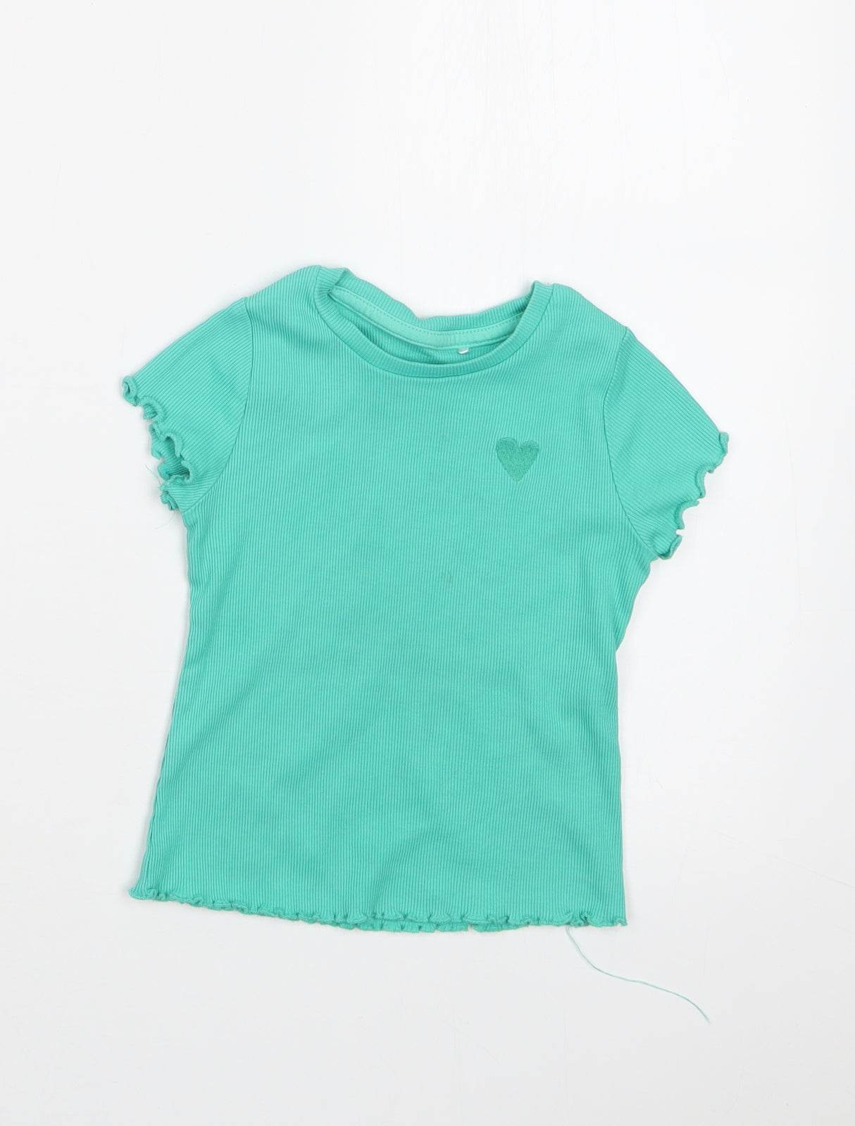George Girls Green   Basic T-Shirt Size 18-24 Months