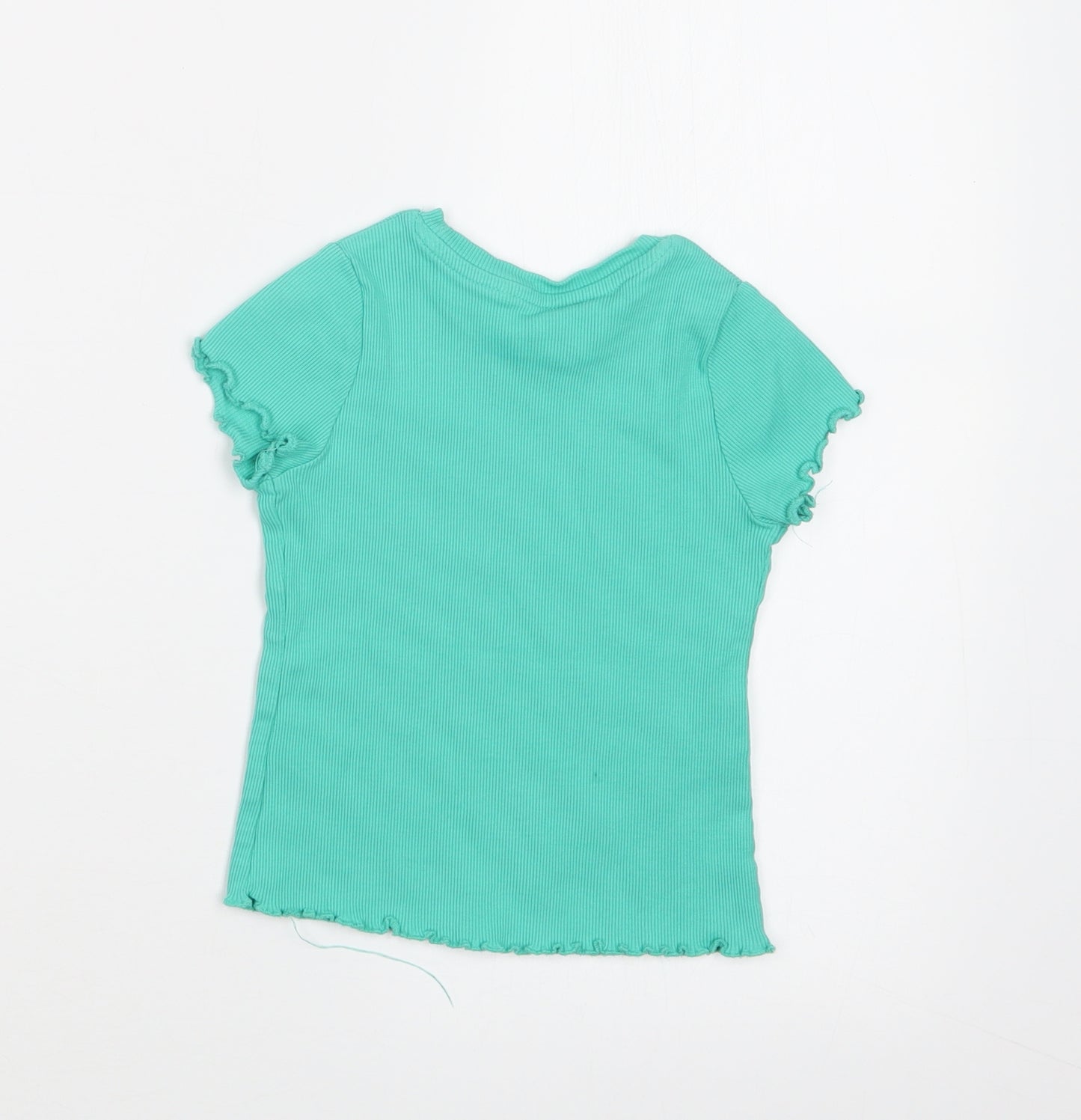 George Girls Green   Basic T-Shirt Size 18-24 Months