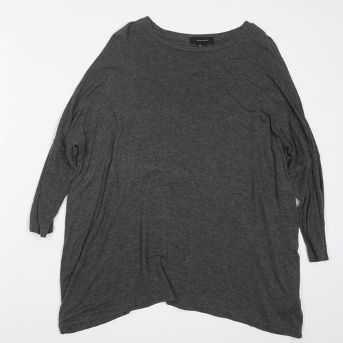 Atmosphere Womens Grey   Basic T-Shirt Size 8