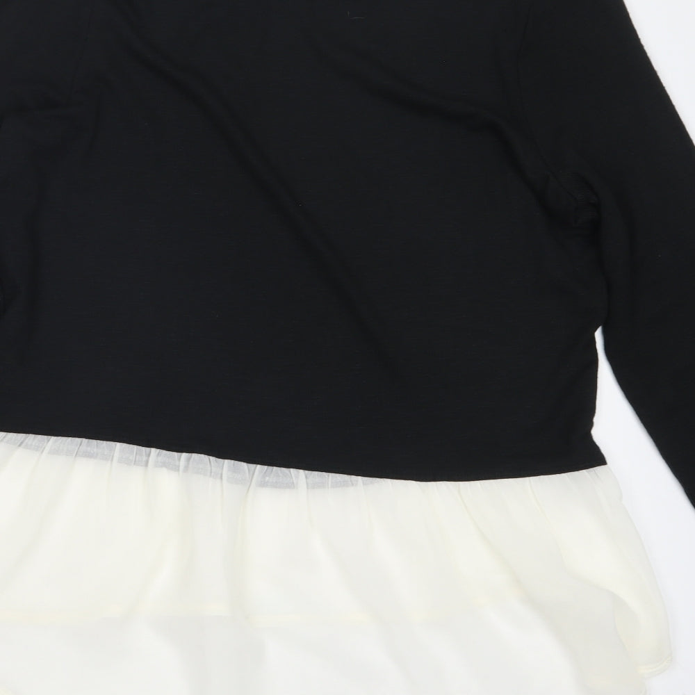 New Look Womens Black   Pullover Jumper Size S