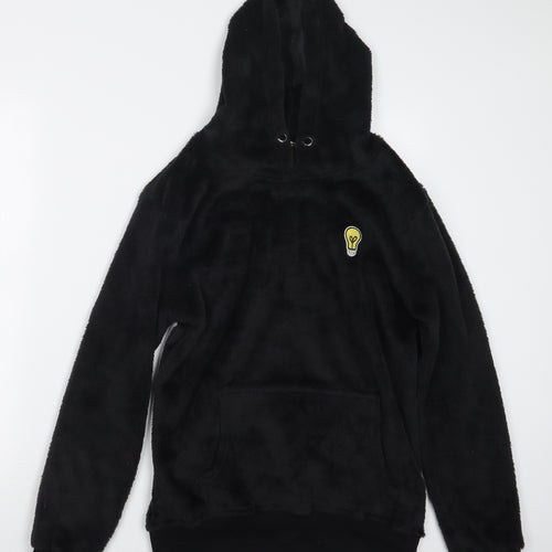 SheIn Womens Black   Pullover Hoodie Size S
