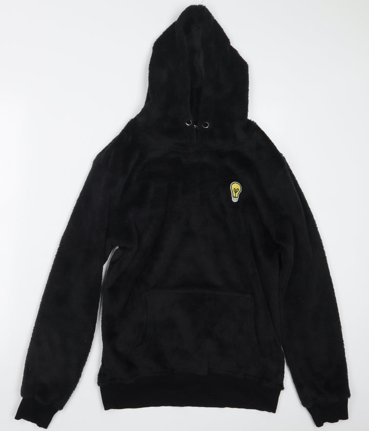 SheIn Womens Black   Pullover Hoodie Size S
