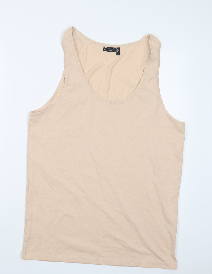 ASOS Mens Pink    T-Shirt Size S  - Long
