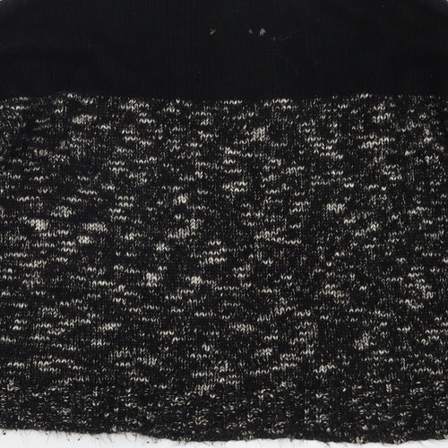 Dorothy Perkins Womens Black  Knit Pullover Jumper Size 16
