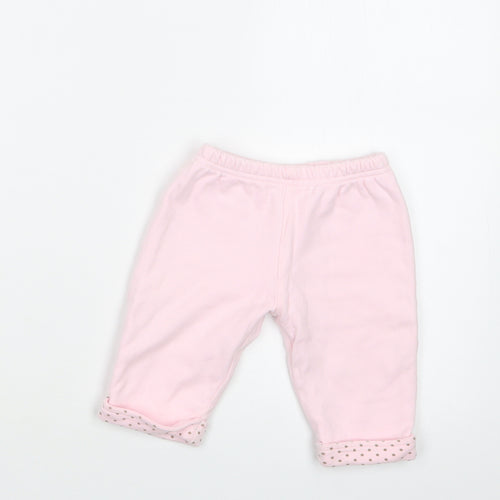 Mon Caramel Girls Pink   Jogger Trousers Size 9 Months