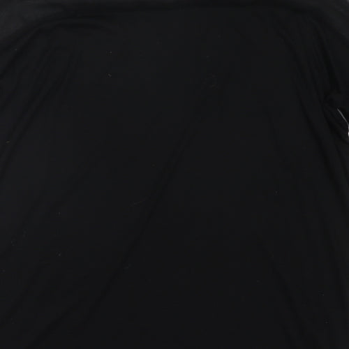 so central Womens Black   Basic T-Shirt Size XS