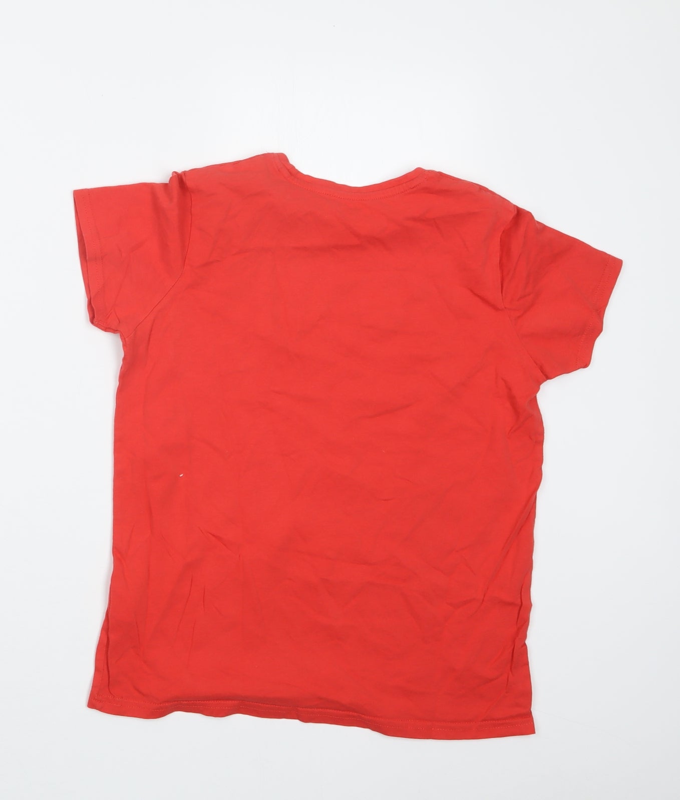 Primark Boys Red   Basic T-Shirt Size 10-11 Years