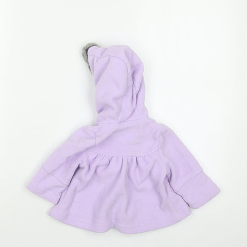 George Girls Purple   Jacket  Size 3-6 Months
