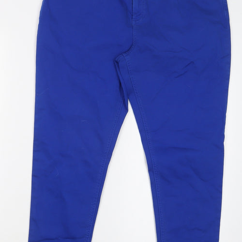 Preworn Womens Blue  Denim Jegging Jeans Size 33 in L26 in