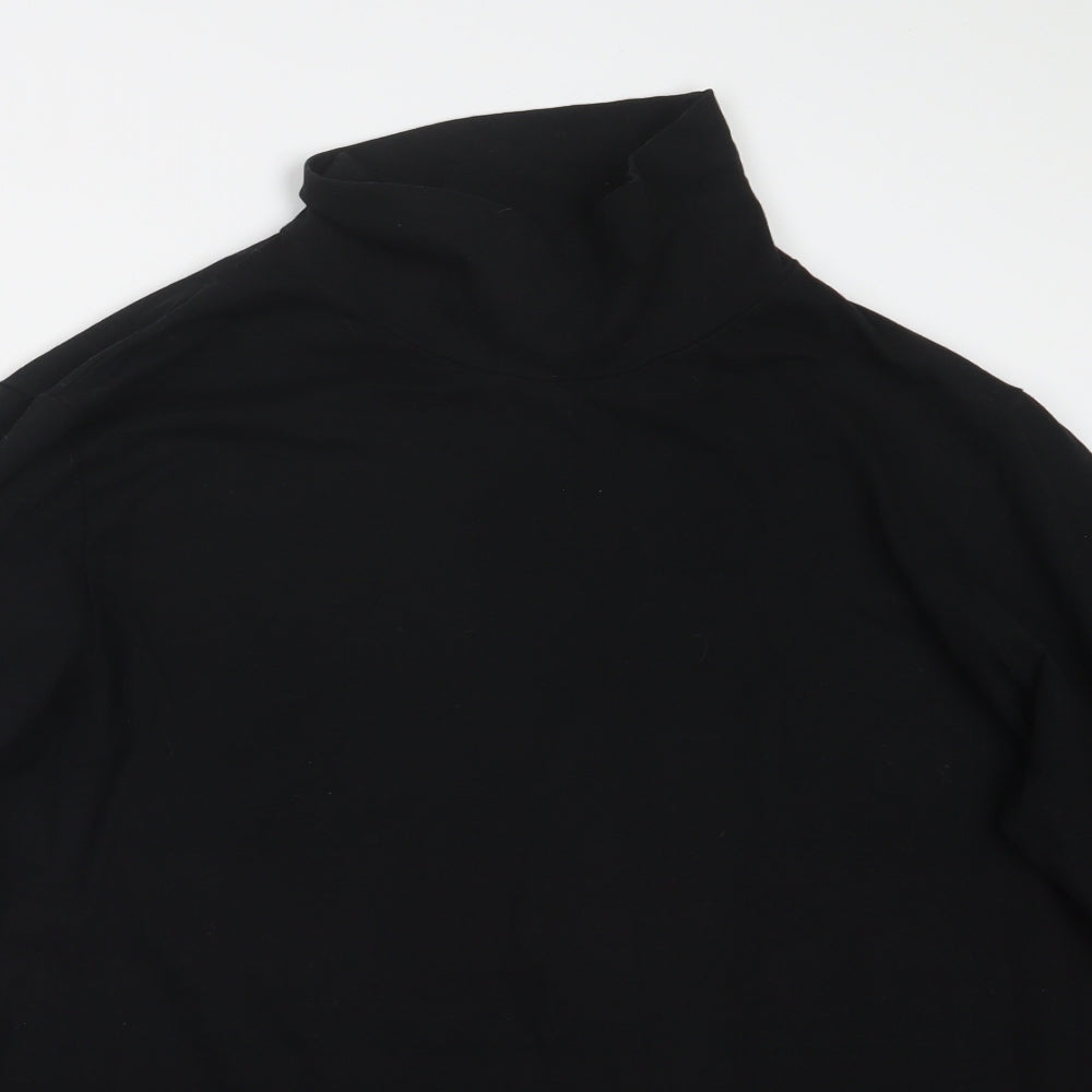Carlo Capri Mens Black    T-Shirt Size XL