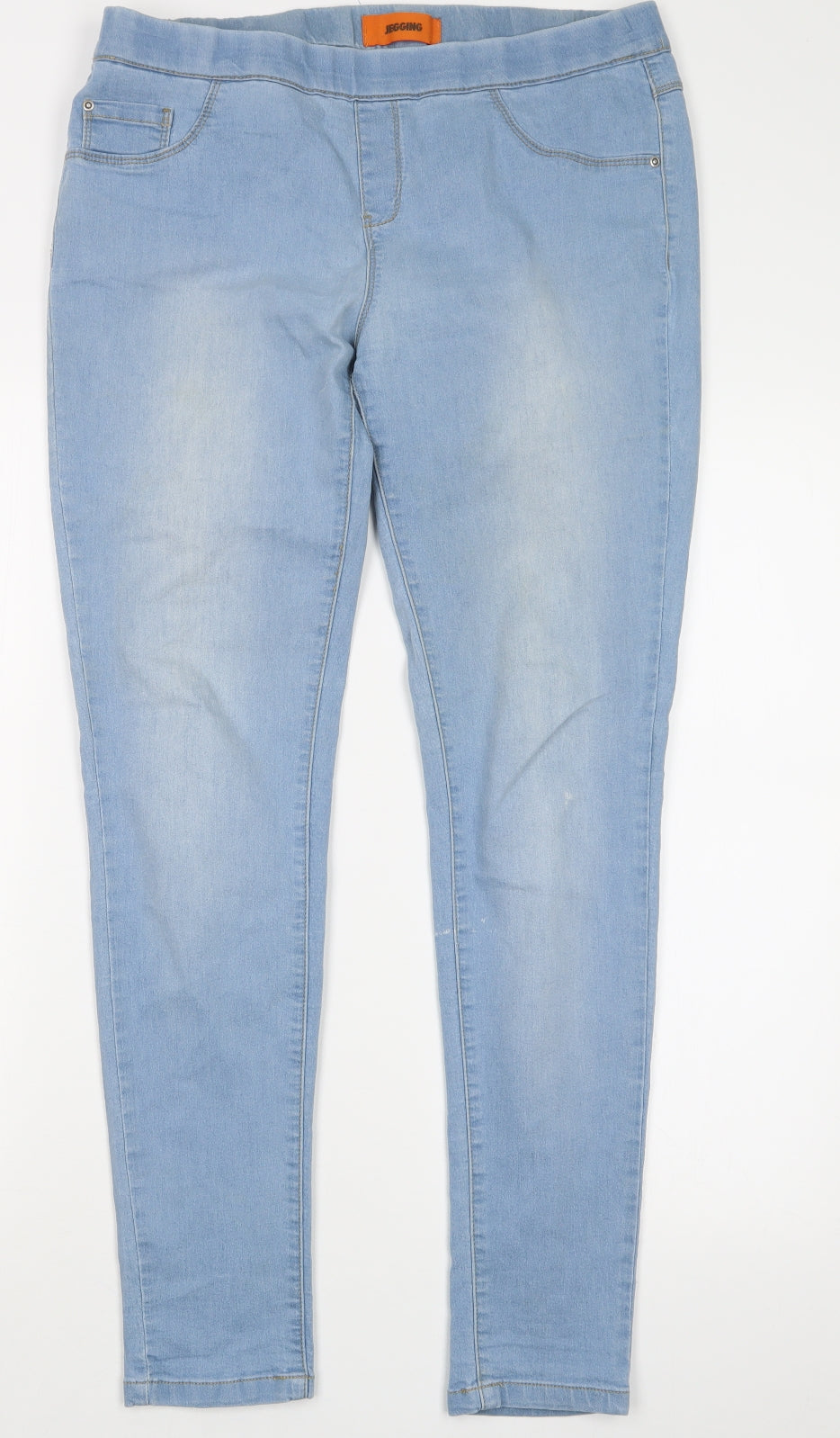 George Womens Blue  Denim Jegging Jeans Size 12 L29 in