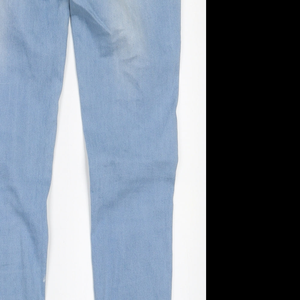 George Womens Blue  Denim Jegging Jeans Size 12 L29 in