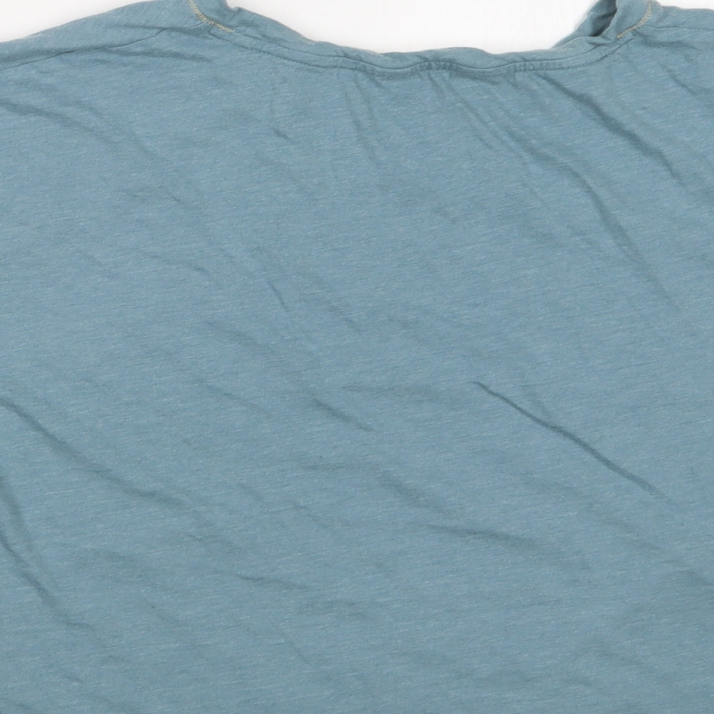 Marks and Spencer Womens Blue Geometric  Top Pyjama Top Size 12