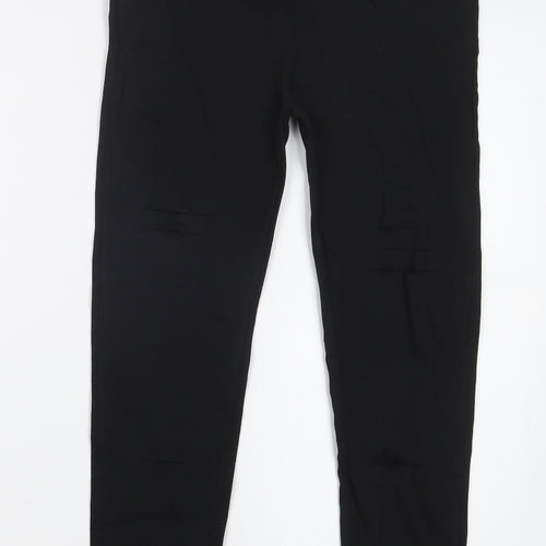 Preworn Womens Black   Trousers  Size M L24.5 in