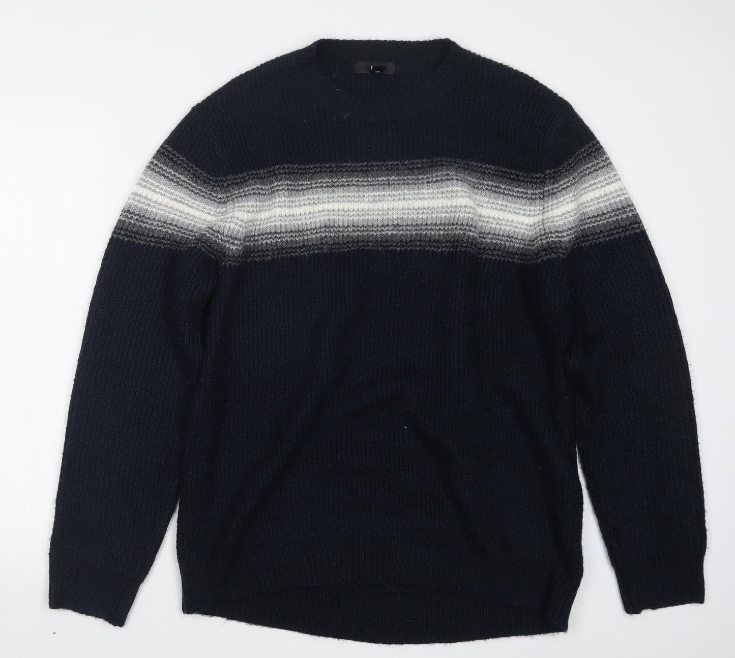 Marks and Spencer Mens Blue  Knit Pullover Jumper Size XL