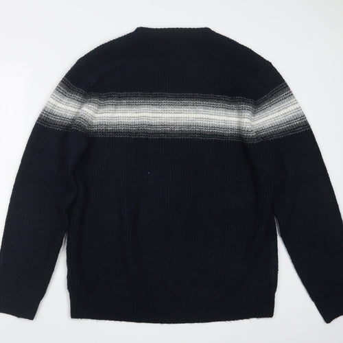 Marks and Spencer Mens Blue  Knit Pullover Jumper Size XL