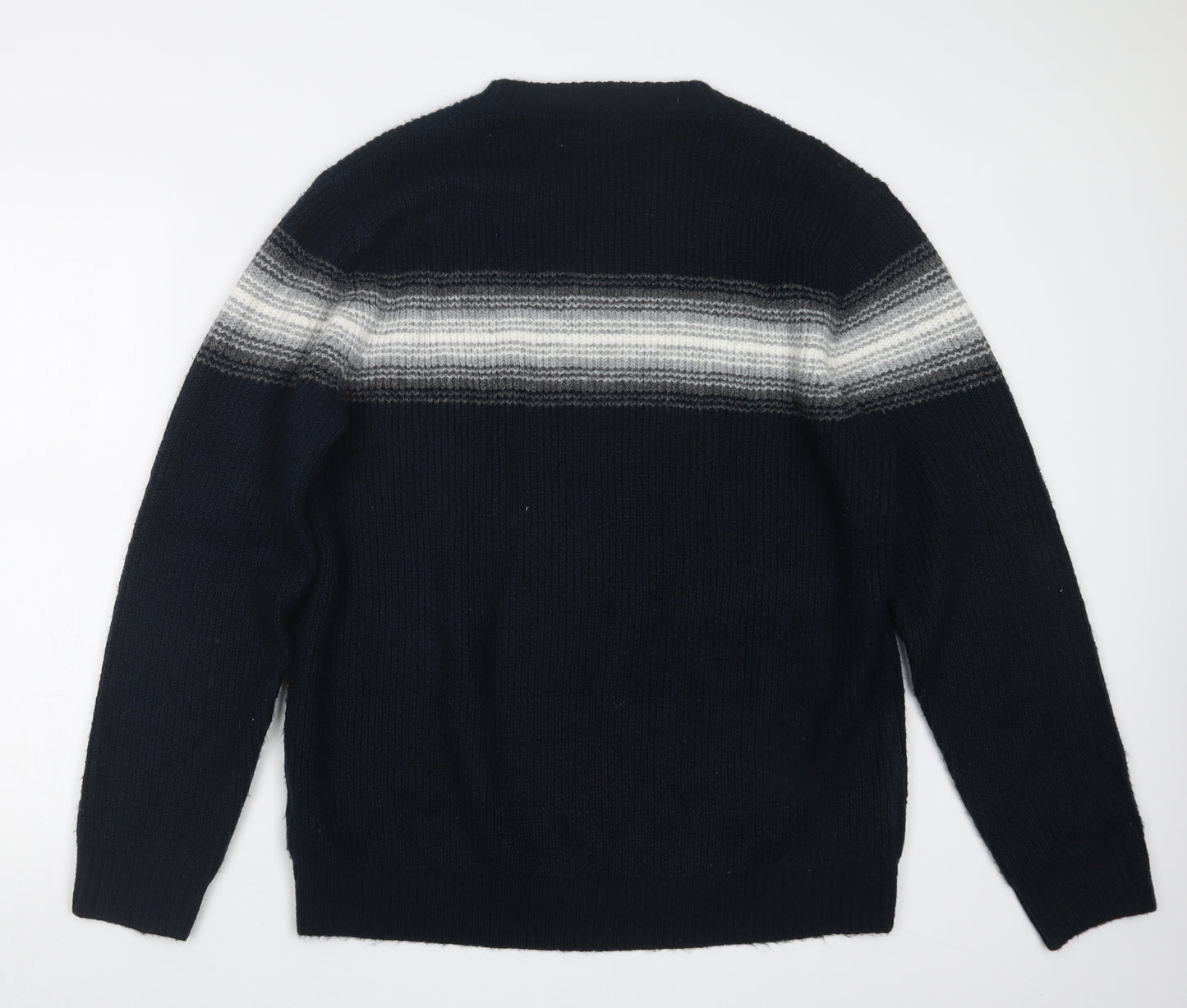 Marks and Spencer Mens Blue  Knit Pullover Jumper Size XL