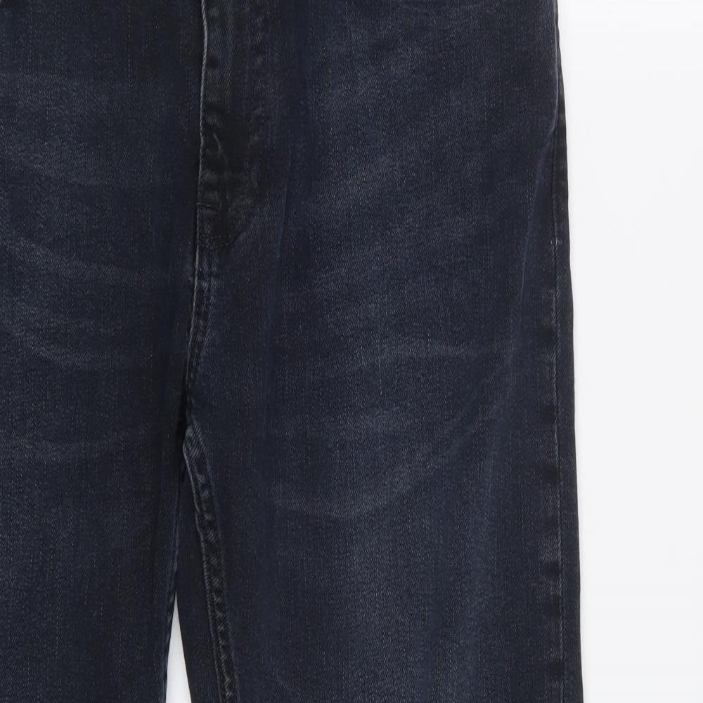 Burton Mens Blue  Denim Straight Jeans Size 35 in L29 in