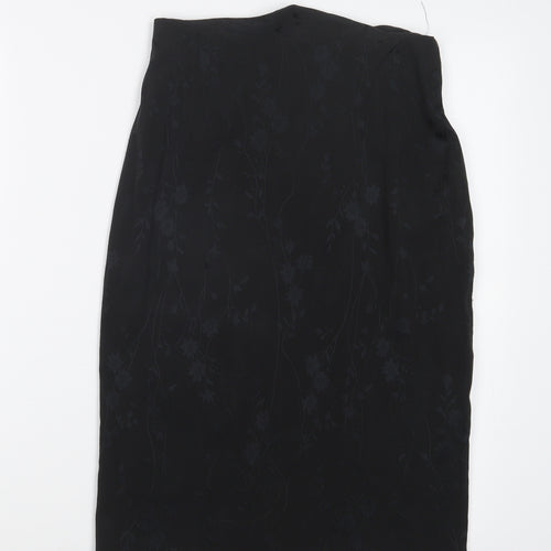 Preworn Womens Black   Straight & Pencil Skirt Size 12