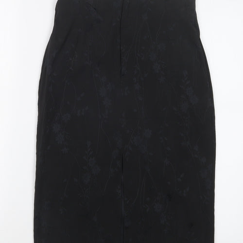 Preworn Womens Black   Straight & Pencil Skirt Size 12