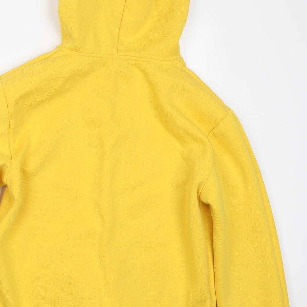 Preworn Womens Yellow   Pullover Hoodie Size L