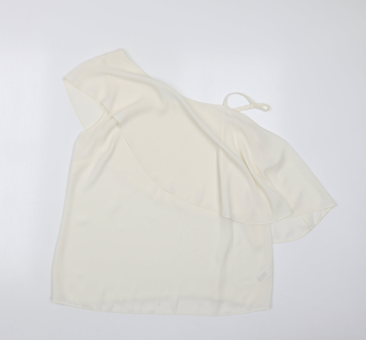 George Womens Ivory   Basic Blouse Size 12
