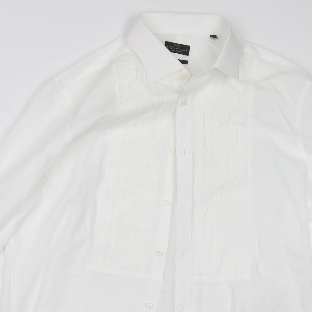 NEXT Mens White    Dress Shirt Size 16.5