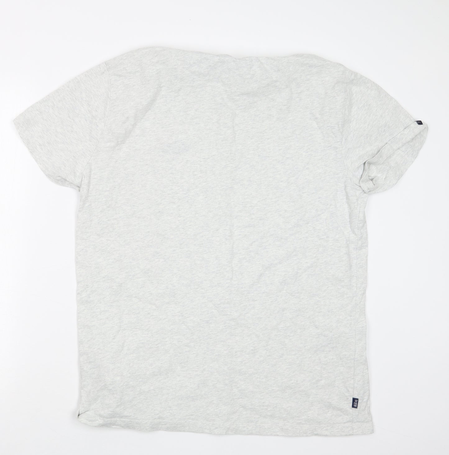 Superdry Mens Grey    T-Shirt Size 2XL