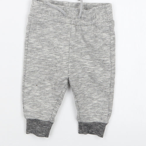 Nutmeg Boys Grey   Jogger Trousers Size 3-6 Months