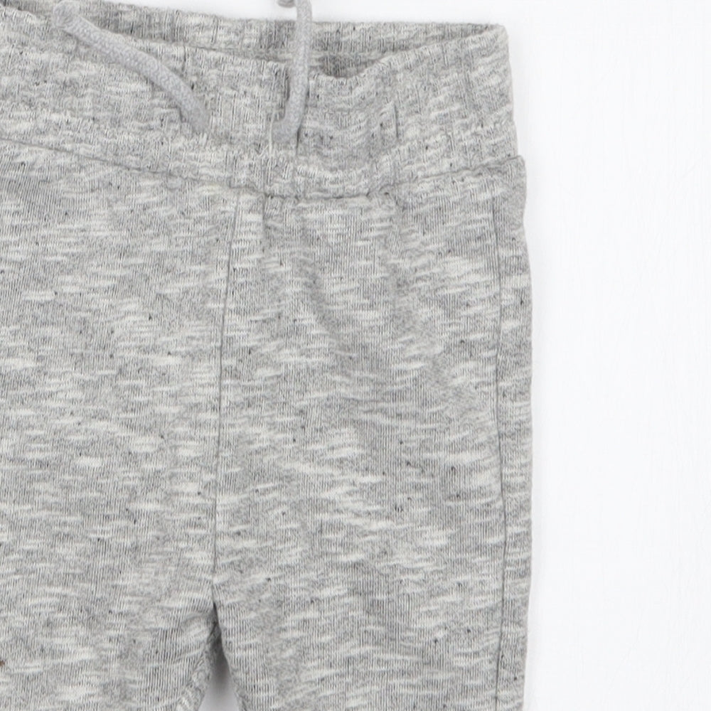 Nutmeg Boys Grey   Jogger Trousers Size 3-6 Months
