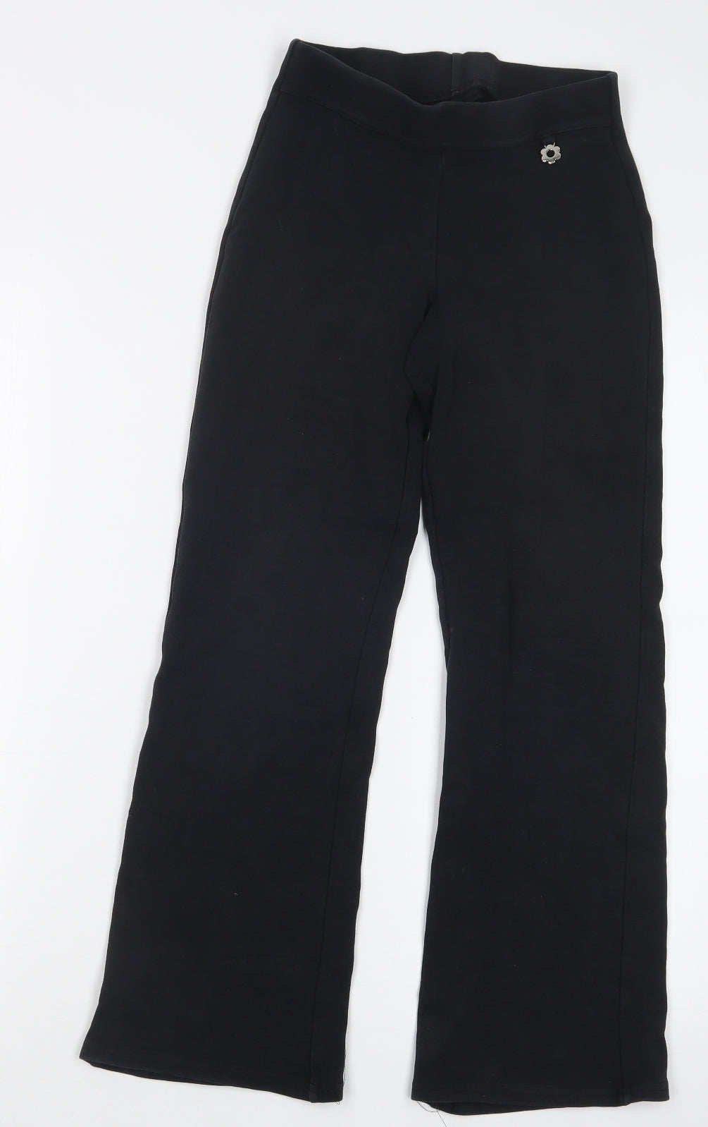 NEXT Girls Black   Capri Trousers Size 11 Years
