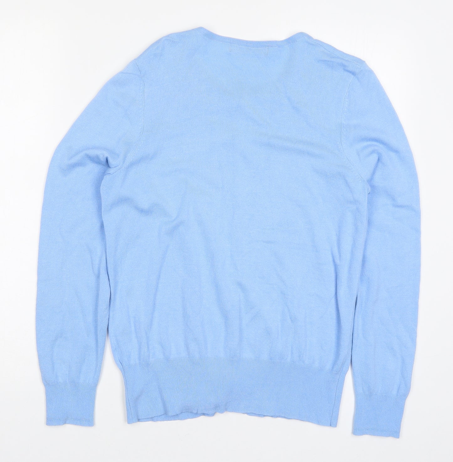 Marks and Spencer Womens Blue  Knit Cardigan Jumper Size 12