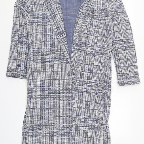 Marks and Spencer Womens Blue  Knit Cardigan Jumper Size 10