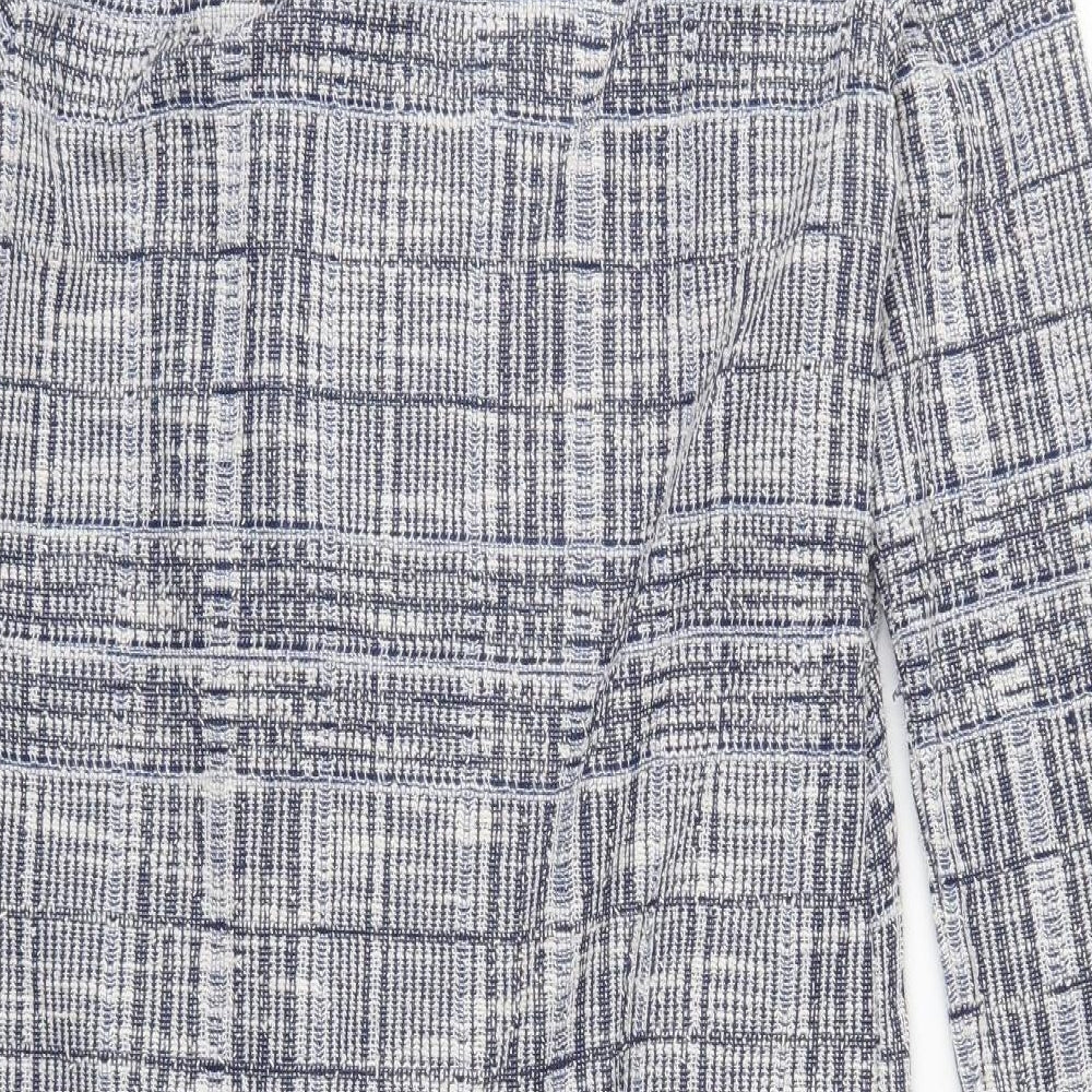 Marks and Spencer Womens Blue  Knit Cardigan Jumper Size 10