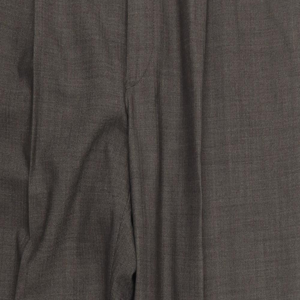 Marks and Spencer Mens Brown   Trousers  Size 38 L29 in