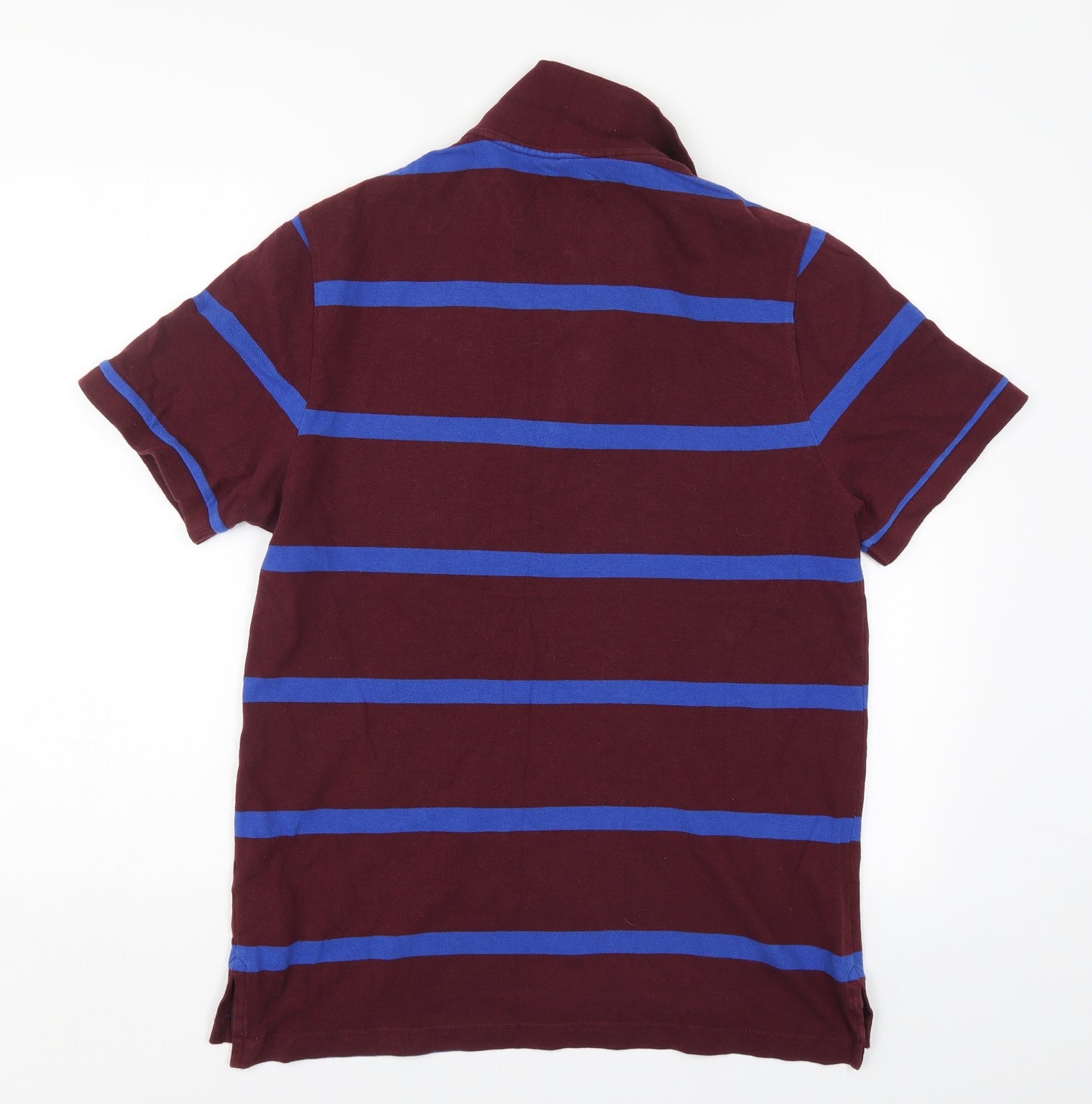 Gap Mens Red Striped   T-Shirt Size L  - Blue Stripes