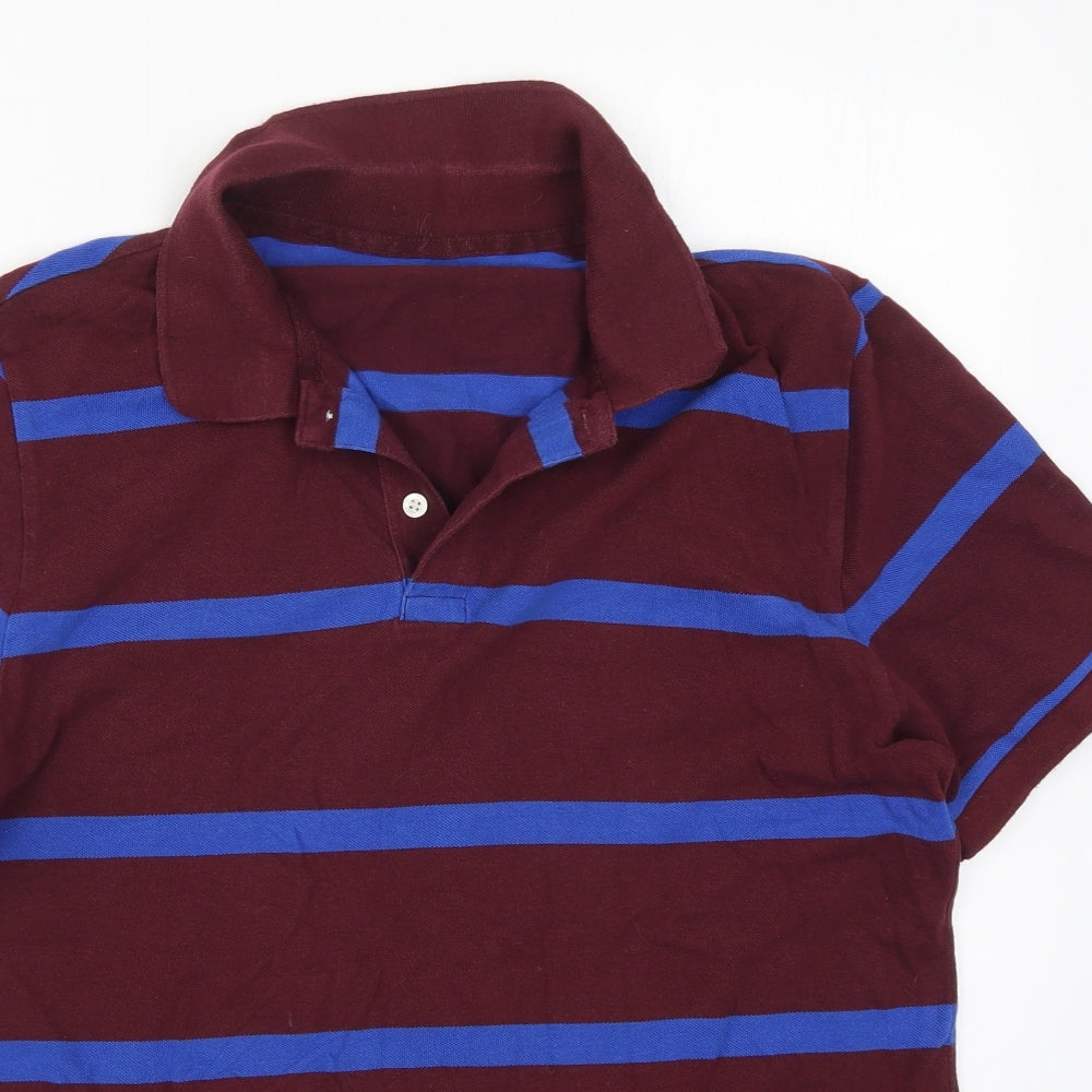 Gap Mens Red Striped   T-Shirt Size L  - Blue Stripes