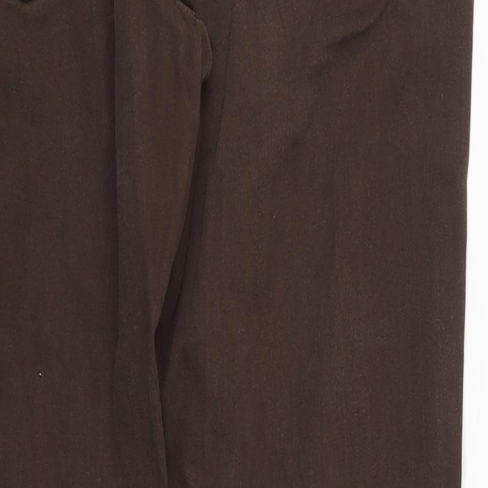 Papaya Womens Brown  Denim Bootcut Jeans Size 12 L28.5 in