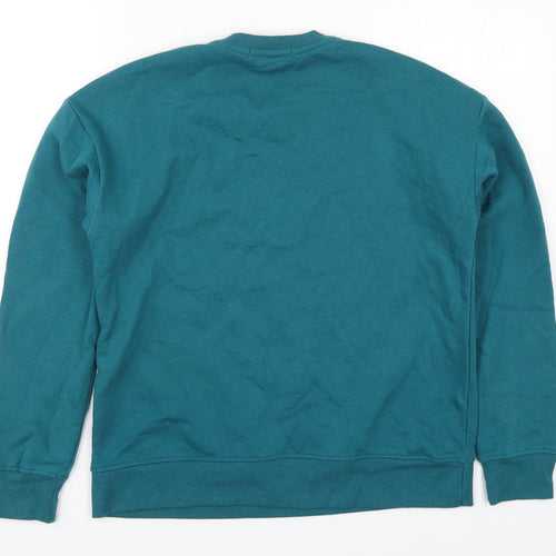 Primark Womens Blue   Pullover Sweatshirt Size 6  - Take Care of Each Other