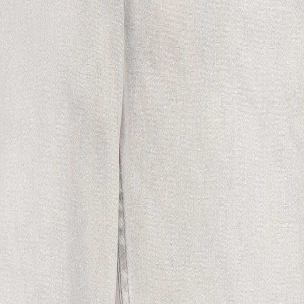 Marks and Spencer Womens Grey  Denim Straight Jeans Size 8 L28 in