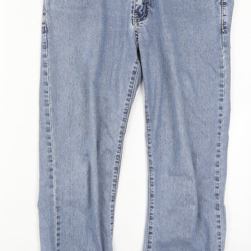 FRN Womens Blue  Denim Cropped Jeans Size 28 in L23 in